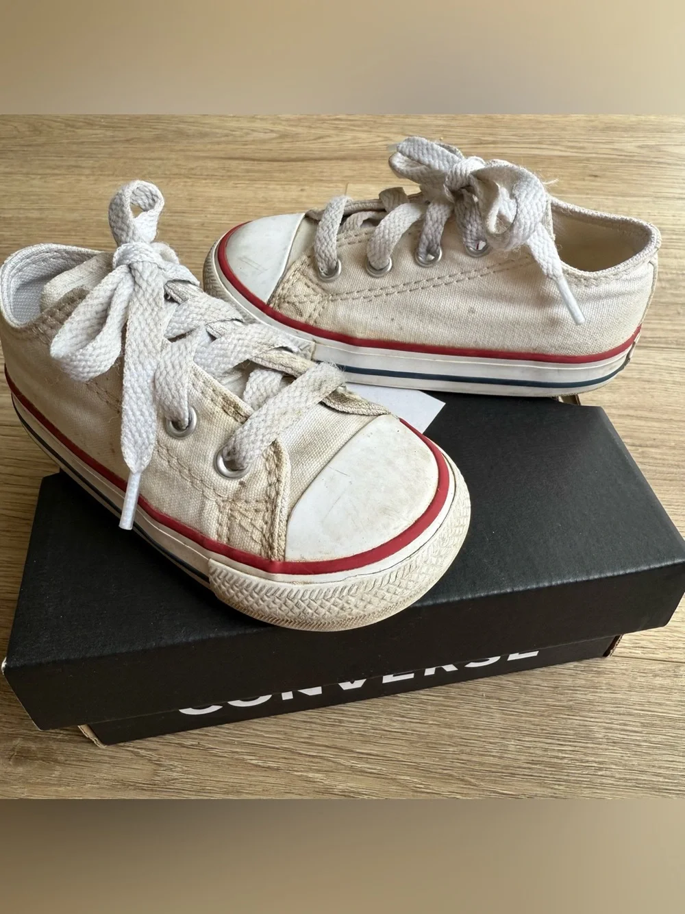 CONVERSE - all star low top white
